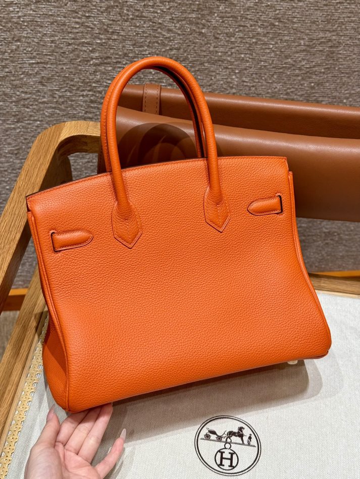 Replica Hermes Top Quality Replica Bag ShopOrange Togo Gold - high-accuracy replica luxury purse