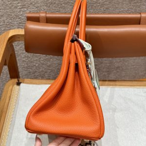 Replica Hermes Top Quality Replica Bag ShopOrange Togo Gold - premium 1:1 fake handbag model
