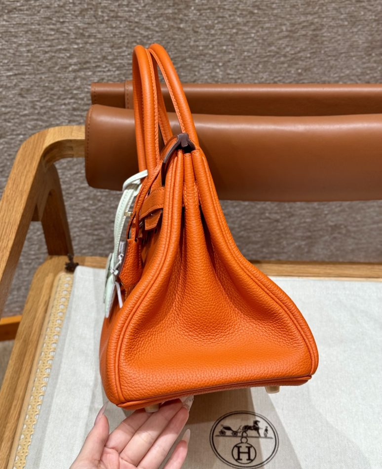 Replica Hermes Top Quality Replica Bag ShopOrange Togo Gold - best quality luxury bag dupe