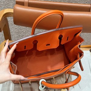 Replica Hermes Top Quality Replica Bag ShopOrange Togo Gold - near-authentic luxury replica handbag