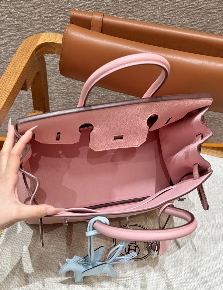 Replica Hermes Top Quality Replica Bag ShopRose Sakura Togo - realistic designer-inspired fake bag