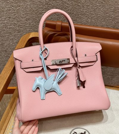 Replica Hermes Top Quality Replica Bag ShopRose Sakura Togo - premium 1:1 fake handbag model