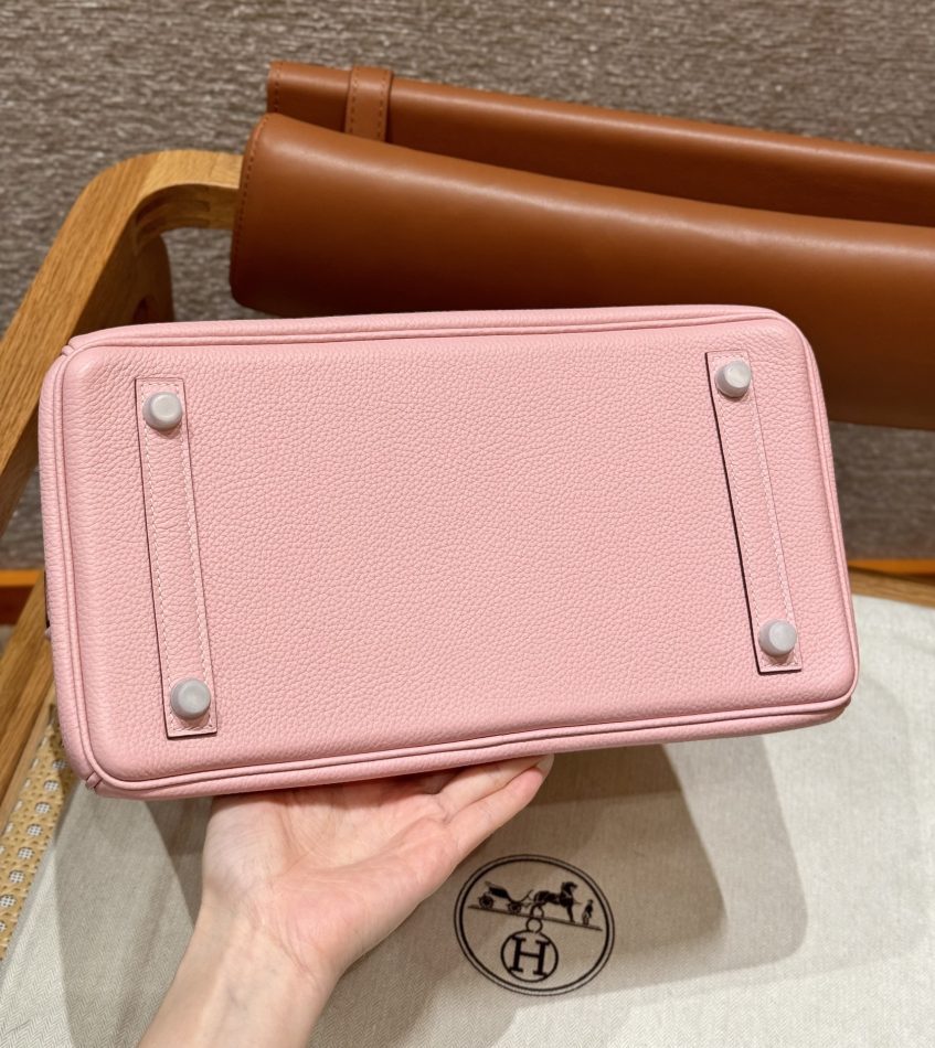 Replica Hermes Top Quality Replica Bag ShopRose Sakura Togo - near-authentic luxury replica handbag