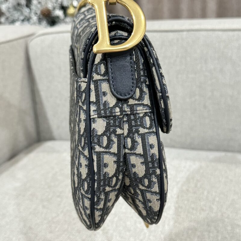 Replica Dior Saddle Bag Small CD Canvas - premium 1:1 fake handbag model
