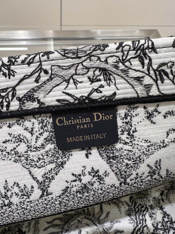 Replica Dior Tote Book Black&White Sun - premium-grade designer purse dupe