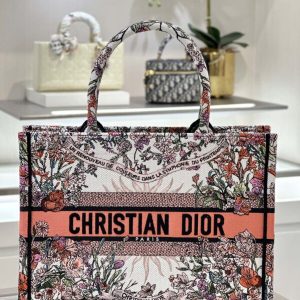 Replica Dior Tote Book Sunflower Spring - best quality luxury bag dupe