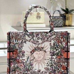 Replica Dior Tote Book Sunflower Spring - best-selling designer handbag dupe