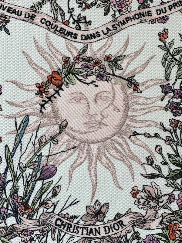 Replica Dior Tote Book Sunflower Spring - best quality luxury bag dupe