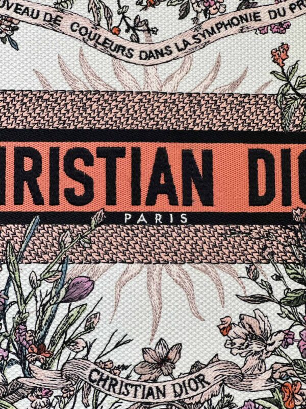 Replica Dior Tote Book Sunflower Spring - 1:1 designer replica handbag