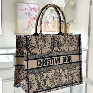 Replica Dior Tote Book Sun God Brown - ultra-realistic fake designer tote