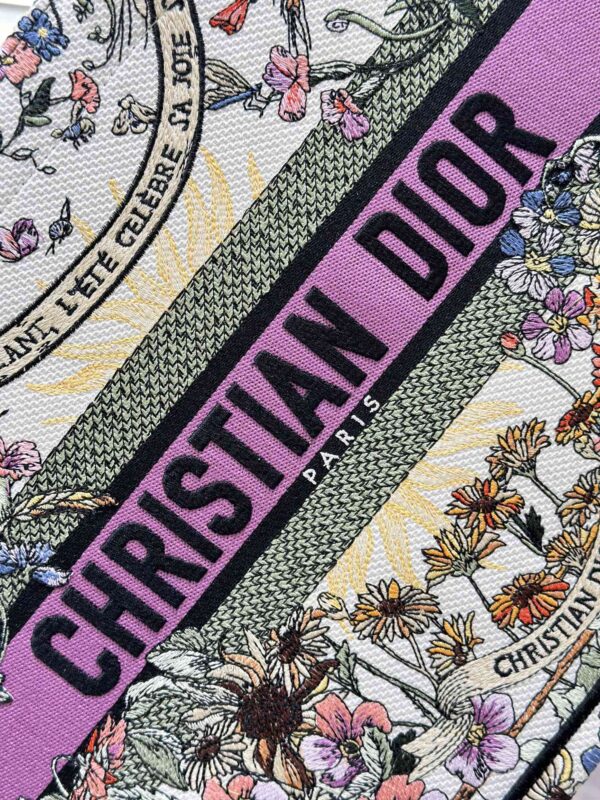 Replica Dior Tote Book Sunflower - 1:1 designer replica handbag