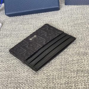 Replica Dior Card Holder Black Man - high-quality designer bag clone