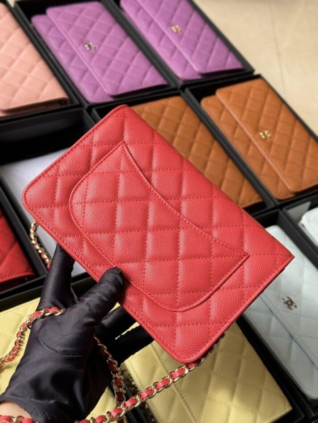 Replica Chanel Woc Chain Wallet - premium-grade designer purse dupe