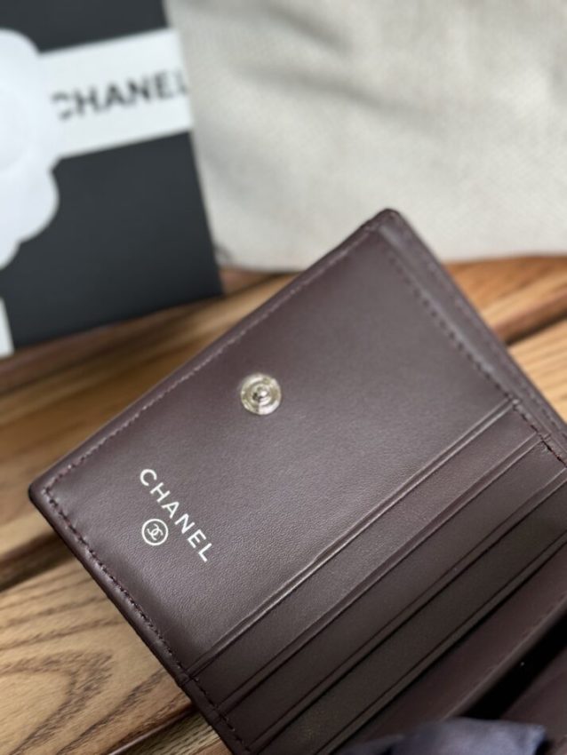 Replica Chanel Compact Bifold Wallet - top-rated replica designer bag