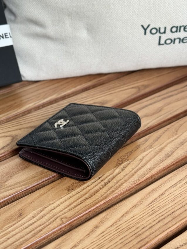 Replica Chanel Compact Bifold Wallet - premium 1:1 fake handbag model