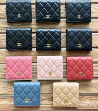 Replica Chanel Compact Bifold Wallet - premium 1:1 fake handbag model