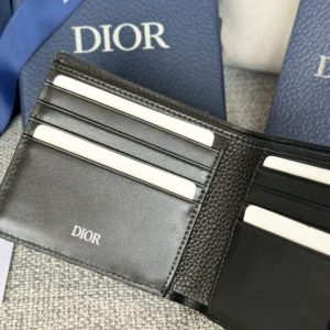 Replica Dior Jacquard Wallet Oblique - high-end fake designer purse