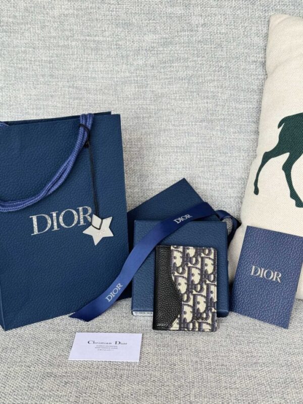 Replica Dior Bi Fold Card Holder - top-rated replica designer bag