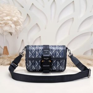 Replica Dior Hit the Road messenger bag black - authentic-look luxury purse replica