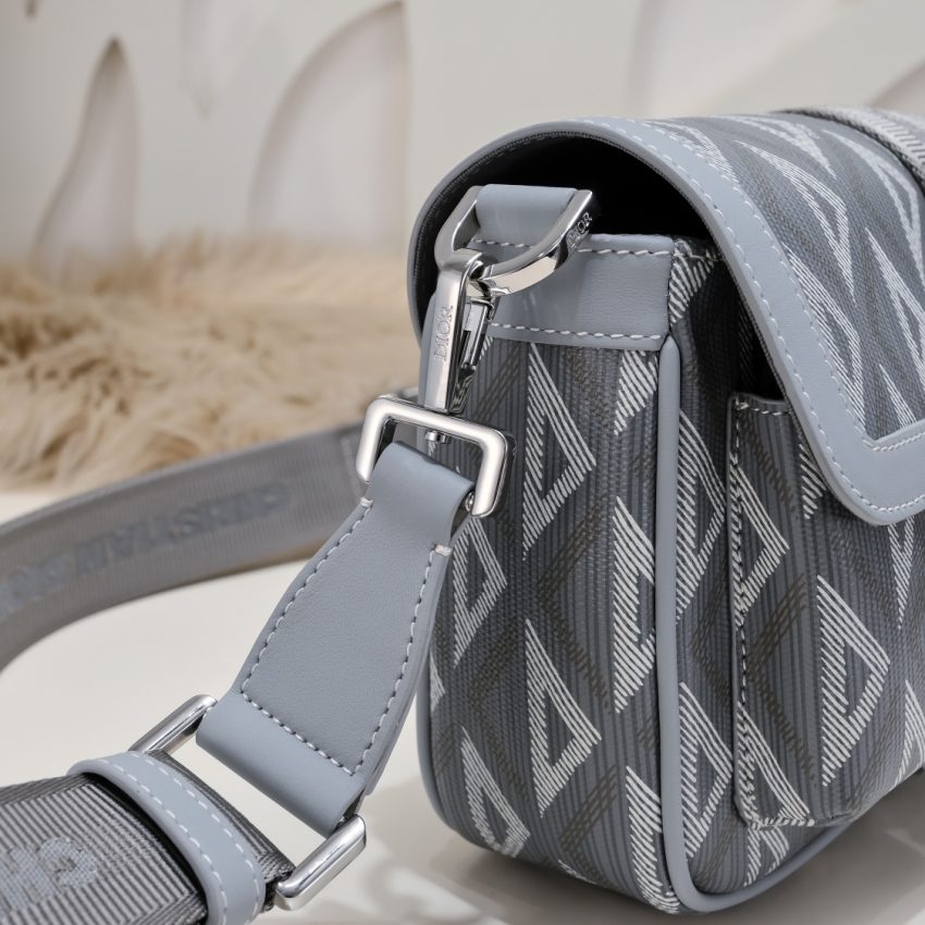 Replica Dior Hit the Road messenger bag grey - top-tier luxury replica shoulder bag