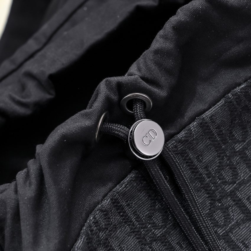 Replica Dior 8 Backpack with Flap Black - near-authentic luxury replica handbag