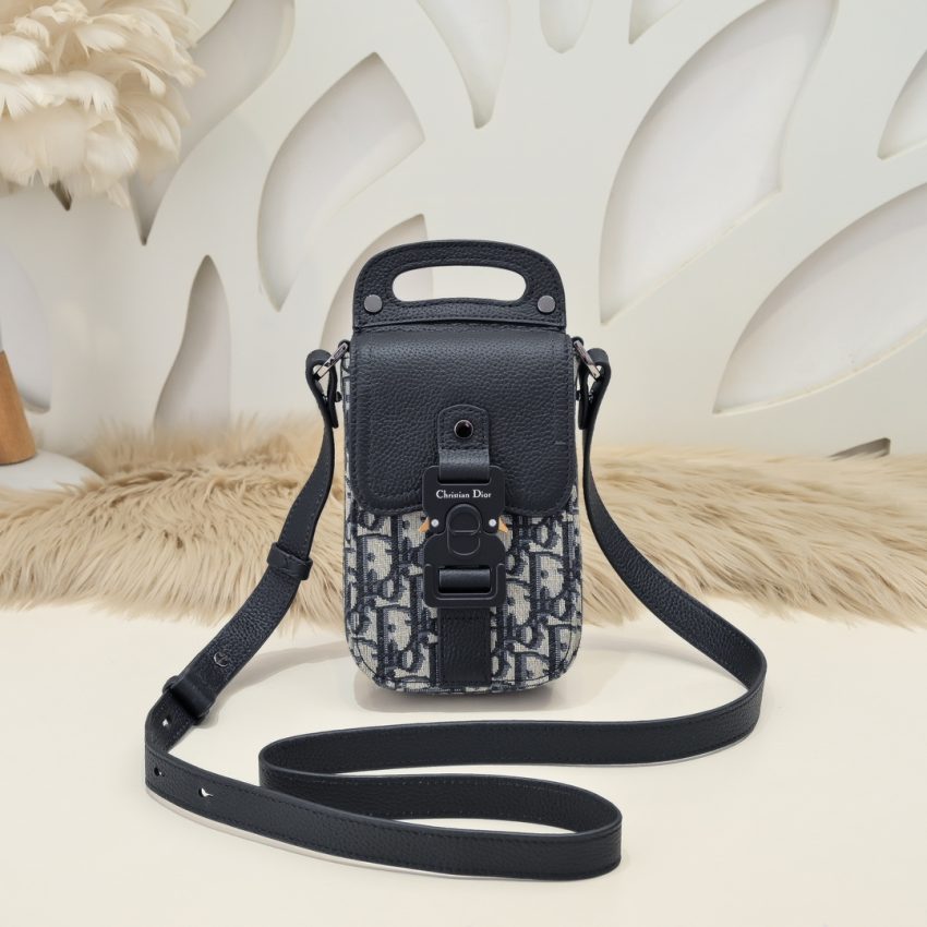 Replica Dior Mobile Phone Saddle Bag - near-authentic luxury replica handbag