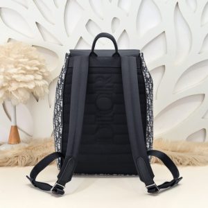 Replica Dior Saddle Backpack with Flap Classic - high-end fake designer purse