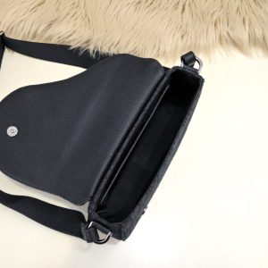 Replica Dior Saddle Messenger Black - elite superclone designer purse