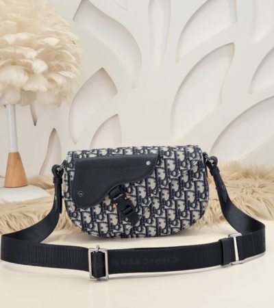Replica Dior Saddle Messenger White Classic - elite superclone designer purse