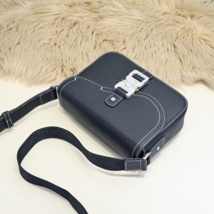 Replica Dior Saddle Messenger Bag Black - premium-grade designer purse dupe