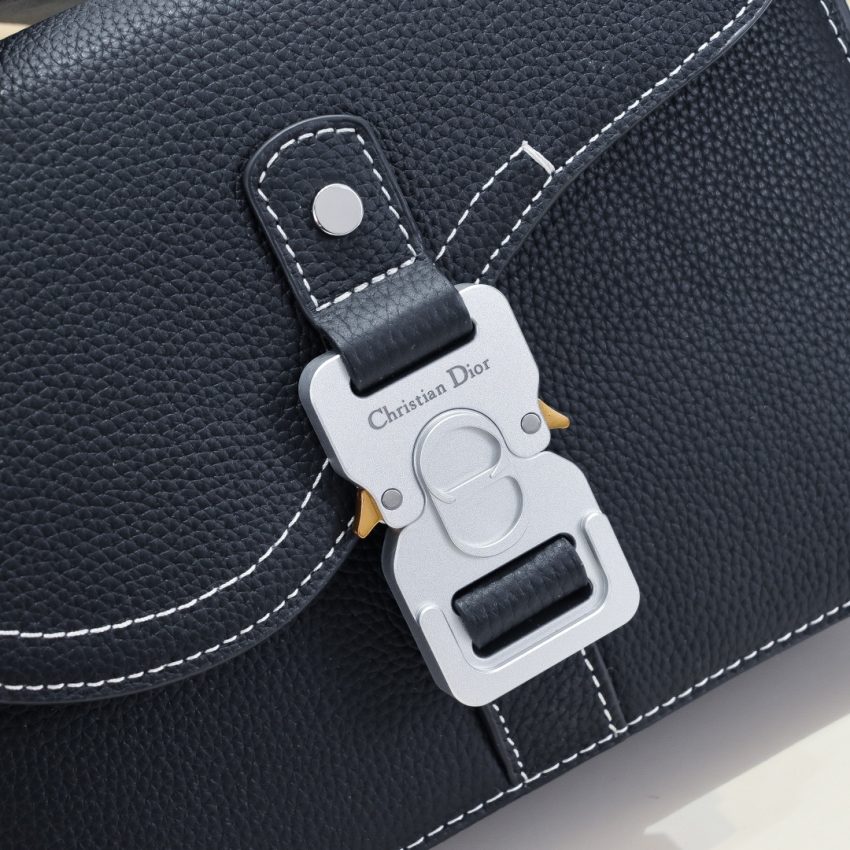 Replica Dior Saddle Messenger Bag Black - elite superclone designer purse