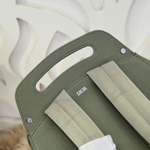 Replica Dior Maxi Gallop Backpack Green - premium 1:1 fake handbag model