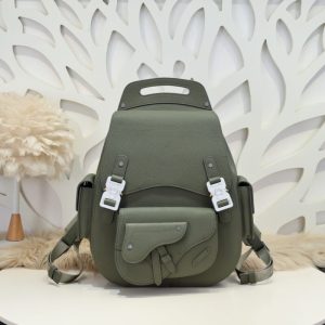 Replica Dior Maxi Gallop Backpack Green - realistic designer-inspired fake bag
