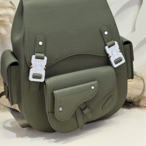 Replica Dior Maxi Gallop Backpack Green - ultra-realistic fake designer tote