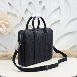Replica Dior Gravity Briefcase Black - top-tier luxury replica shoulder bag