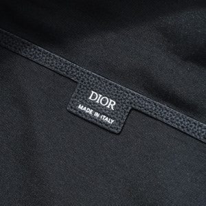 Replica Dior Saddle Zip Backpack Black - top-tier luxury replica shoulder bag