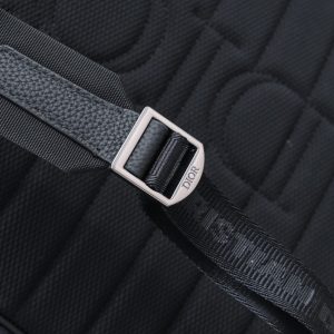 Replica Dior Saddle Zip Backpack Black - high-accuracy replica luxury purse