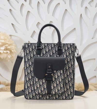 Replica Dior Saddle Shopping Tote Oblique - best quality luxury bag dupe