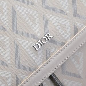 Replica DIOR Hit The Road Backpack White Diamond - high-quality designer bag clone