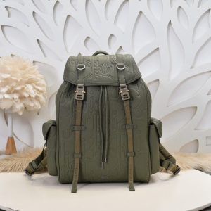 Replica DIOR Hit the Road Backpack with Flap Khaki - top-rated replica designer bag