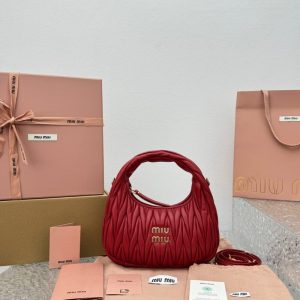 Replica Miu Miu Wander Red - ultra-realistic fake designer tote