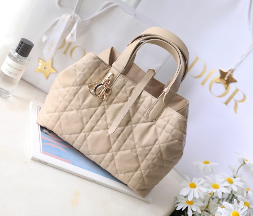 Replica Dior Toujours Beige Bag - best quality luxury bag dupe