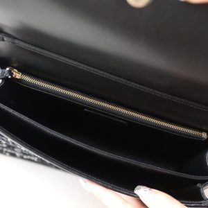 Replica My Dior Top Handle Bag Black Canvas - high-quality designer bag clone
