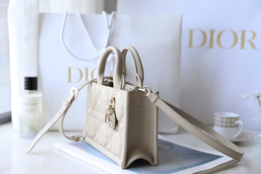 Replica Dior Tote Book Mini Beige - near-authentic luxury replica handbag