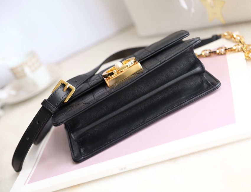 Replica Dior Ange Black - realistic designer-inspired fake bag