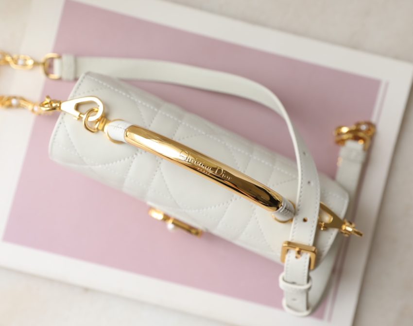 Replica Dior Ange White - premium 1:1 fake handbag model