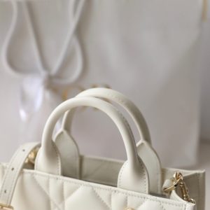 Replica Dior Tote Book Mini White - best-selling designer handbag dupe