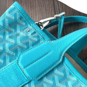 Replica Goyard Belharra Turquoise Blue - 1:1 designer replica handbag
