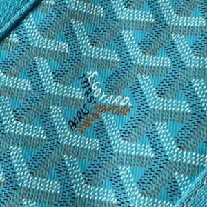 Replica Goyard Belharra Turquoise Blue - authentic-look luxury purse replica