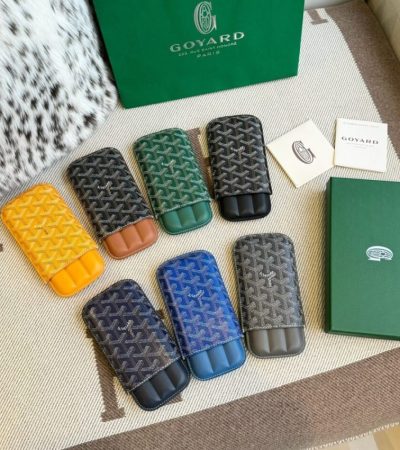 Fake Goyard Cigare Case — Distinguished Goyardine Cigar Holder